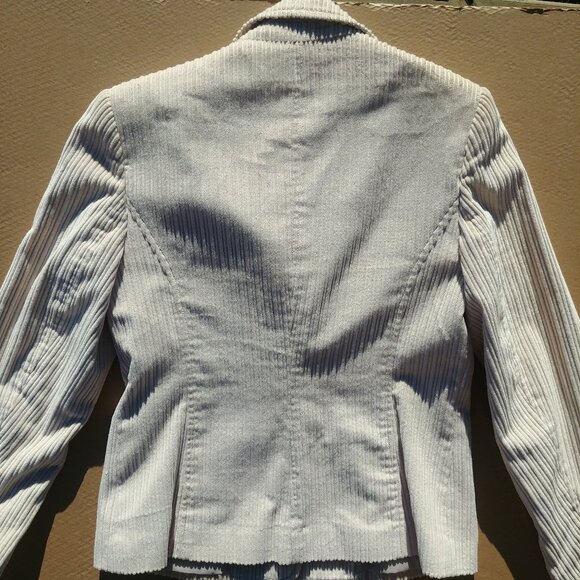 Tribal cream off white 100% cotton corduroy blazer jacket size 8 - Picture 7 of 14